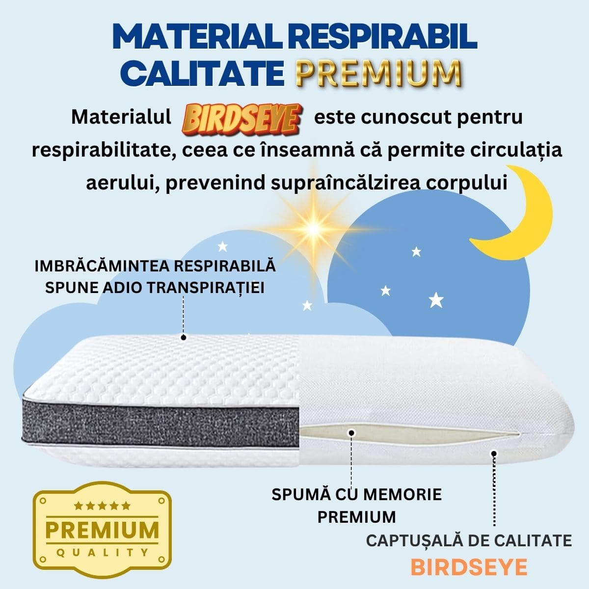 Pernă Ortopedică Premium, din Spumă cu Memorie, GEOMATAN®, Suport Ergonomic pentru Gât și Coloana, ideală pentru Alinierea Cervicală, Reducerea Durerilor și Tensiunii, Somn Odihnitor și Confortabil, Material Hipoalergenic, pentru Somn Fără Sforăit - imagine 9