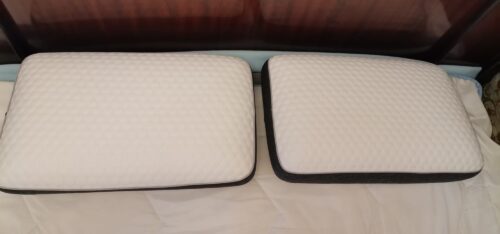 Pernă Ortopedică Premium, din Spumă cu Memorie, GEOMATAN®, Suport Ergonomic pentru Gât și Coloana, ideală pentru Alinierea Cervicală, Reducerea Durerilor și Tensiunii, Somn Odihnitor și Confortabil, Material Hipoalergenic, pentru Somn Fără Sforăit photo review