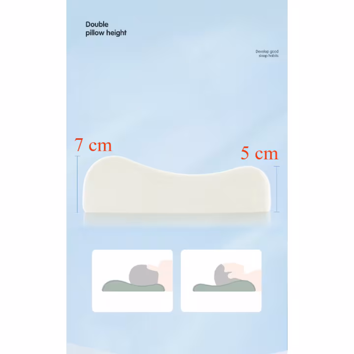Perna pentru copii, din spuma cu memorie Premium, Husa hipoalergenica, respirabila, personaj Pink Unicorn, Toddler 2+ Ani - imagine 8
